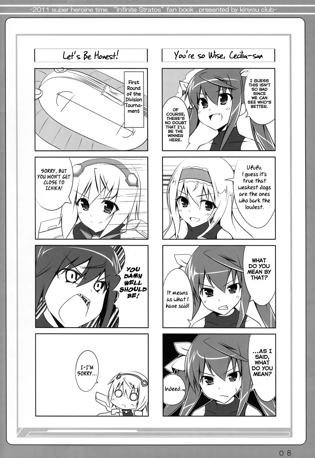 Infinite Stratos - Infinite Strike (Doujinshi) Chapter 0 7